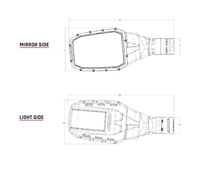 Rigid Industries Rigid Reflect LED Mirrors - Image 4