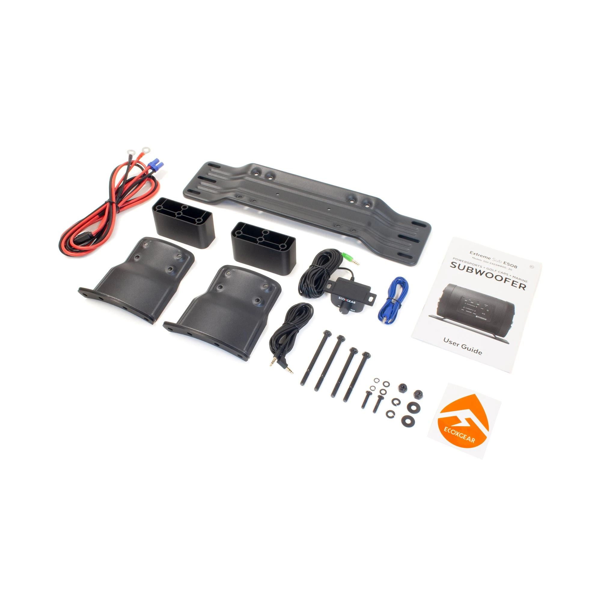 EcoXGear SoundExtreme ES08 Powersports Sealed Powered 8" Subwoofer Tube - Image 9