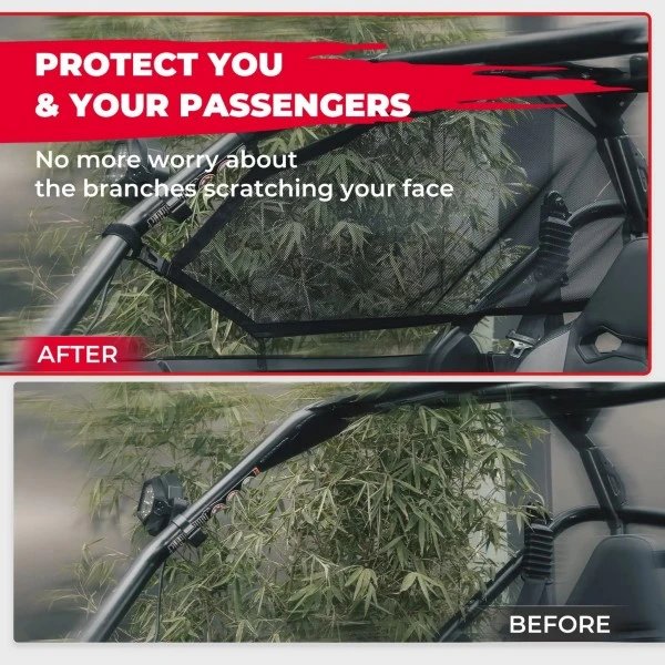 Kemimoto CFMOTO ZForce 950 SPORT/HO SPORT/HO EX Window Nets - Image 3