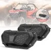 Kemimoto UTV Windshield Vent Kit Fits Polycarbonate Windshield