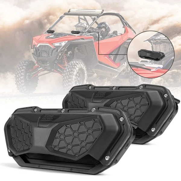 Kemimoto UTV Windshield Vent Kit Fits Polycarbonate Windshield