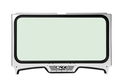 CageWRX Baja Spec/Competition Cage Aluminum Glass Windshield - RZR Turbo S
