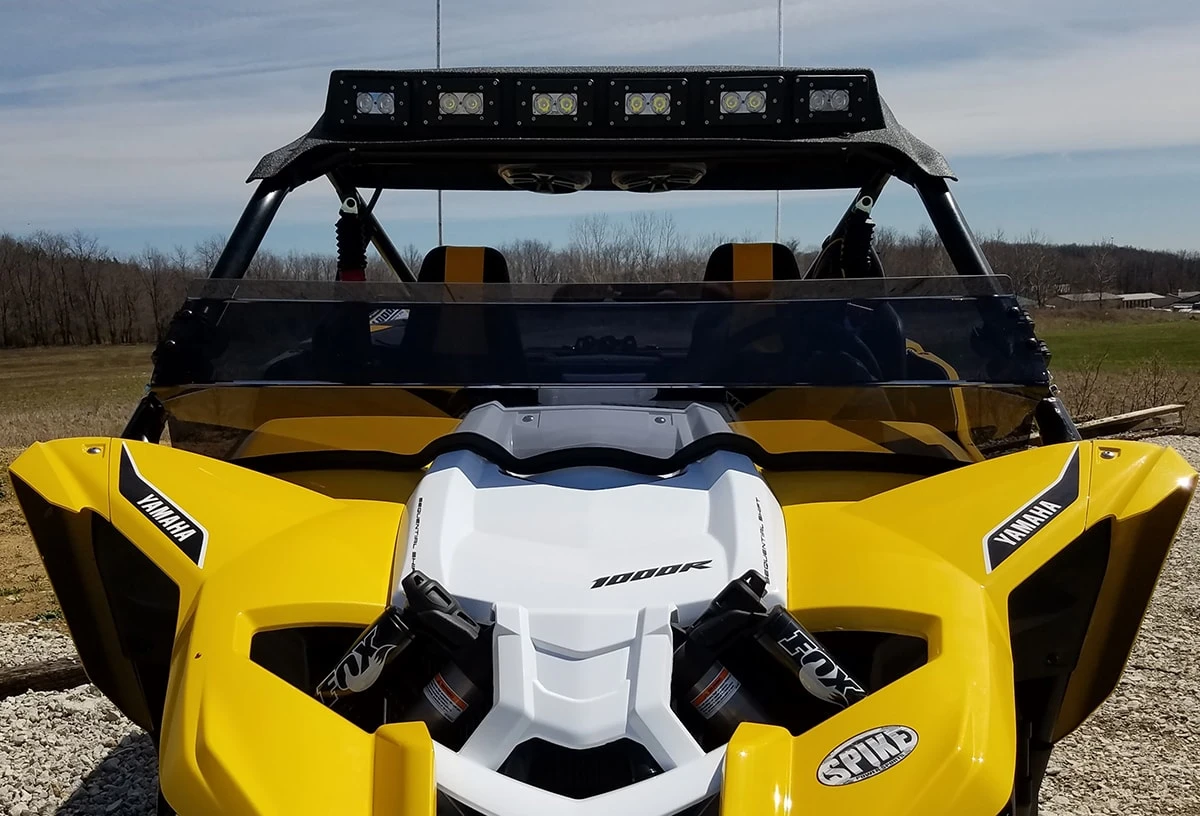 Spike Power Sports Spike YXZ 1000R Half Shield W/Dark Tint