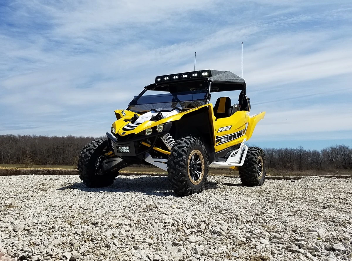 Spike Power Sports Spike YXZ 1000R Half Shield W/Dark Tint - Image 2