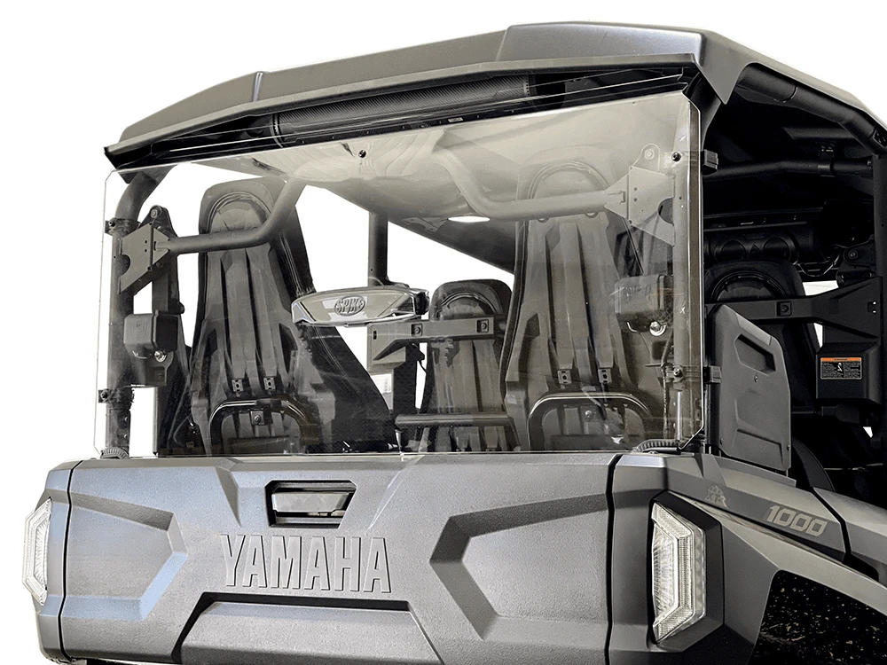 Spike Power Sports Spike Yamaha 2021 Wolverine X4 & RMAX4 Rear Windshield-GP