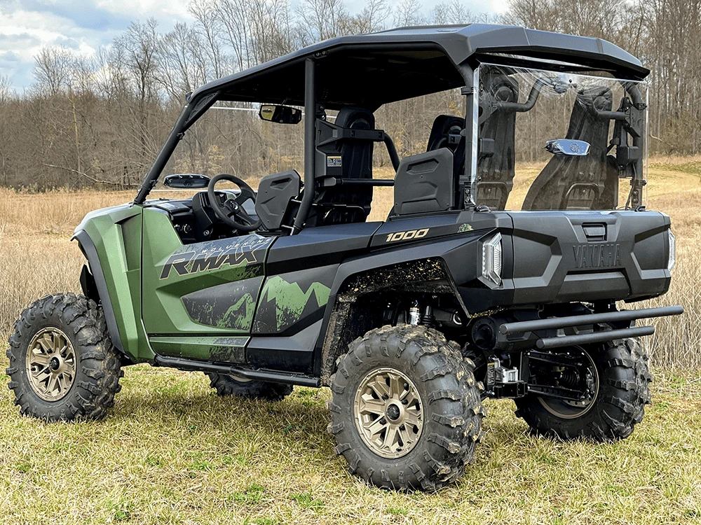 Spike Power Sports Spike Yamaha 2021 Wolverine X4 & RMAX4 Rear Windshield-GP - Image 4