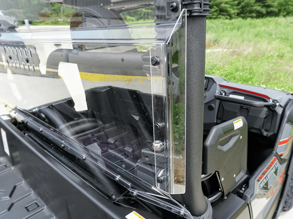 Spike Power Sports Spike Yamaha Wolverine X-2 Rear Windshield W/Vent - Image 3