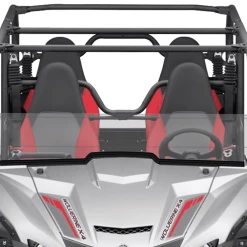 Spike Power Sports Spike Yamaha Wolverine X-2 / X-4 Scratch Resistant Short Windshield