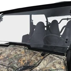 Spike Power Sports Spike Yamaha Wolverine X-2 / X-4 Tilting Scratch Resistant Windshield