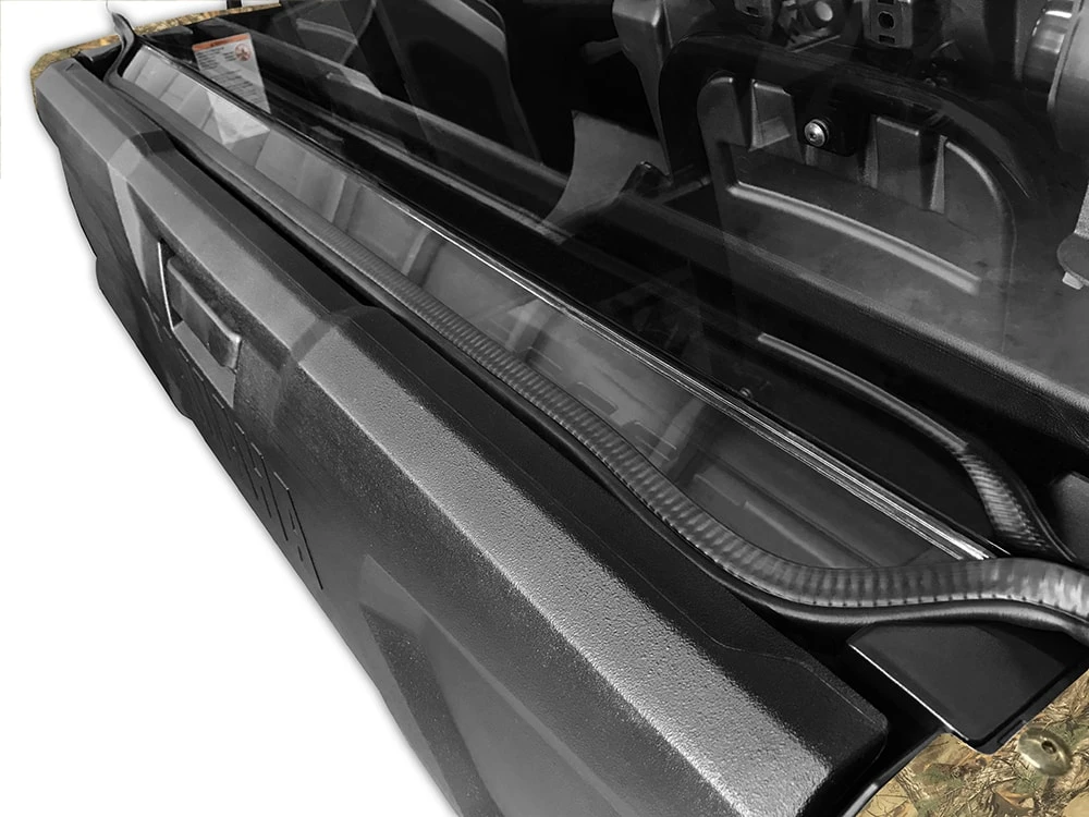 Spike Power Sports Spike Yamaha Wolverine X-4 GP Rear Windshield - Image 3