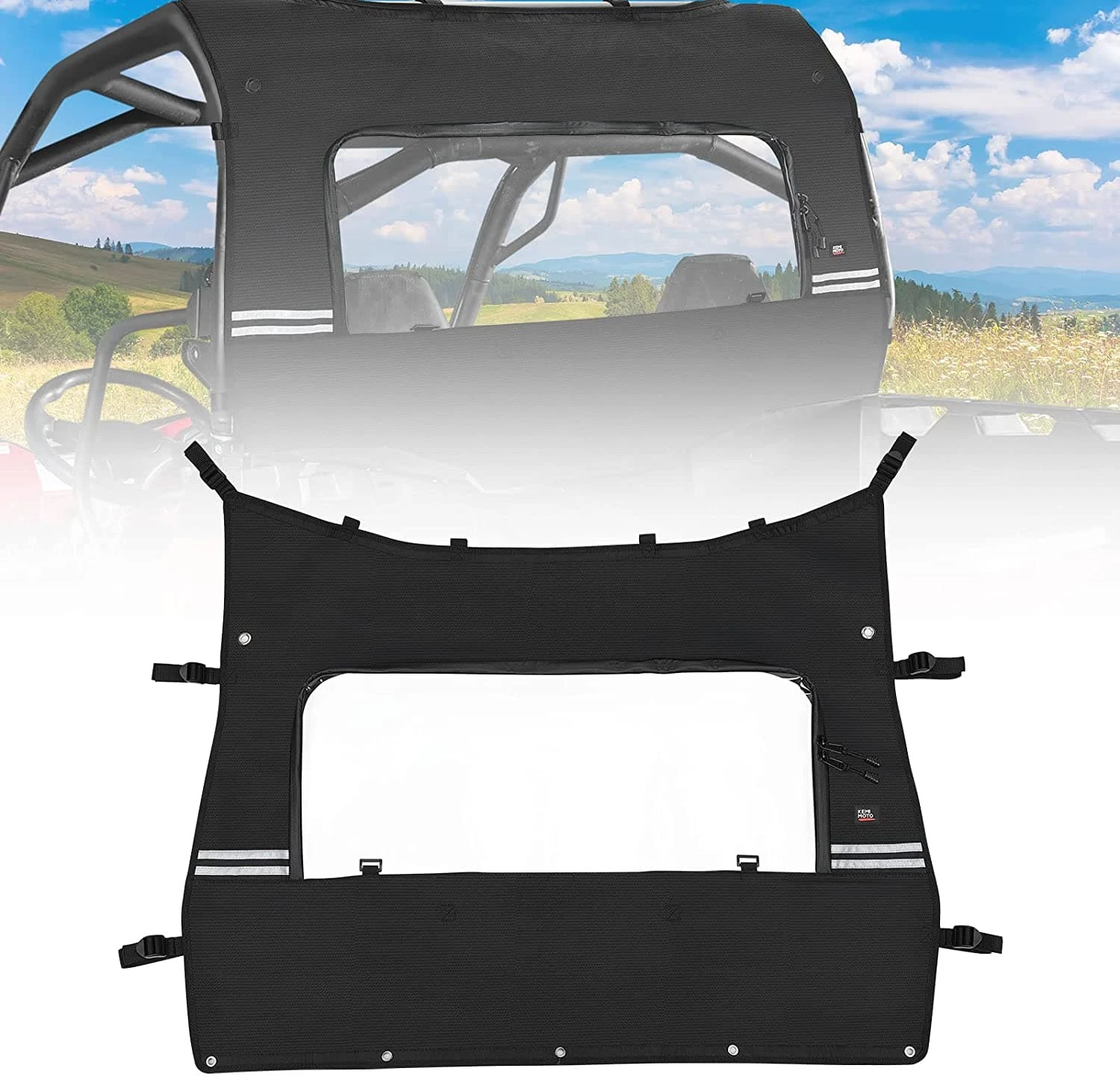 Kemimoto CFMOTO ZForce 500 / 800 / 1000 Rear Soft Window