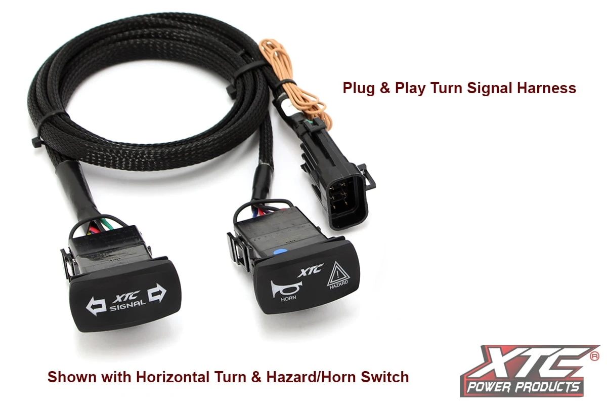 XTC Power Products XTC Yamaha Wolverine 19+ Self-Canceling Turn Signal System With Horn - Image 4
