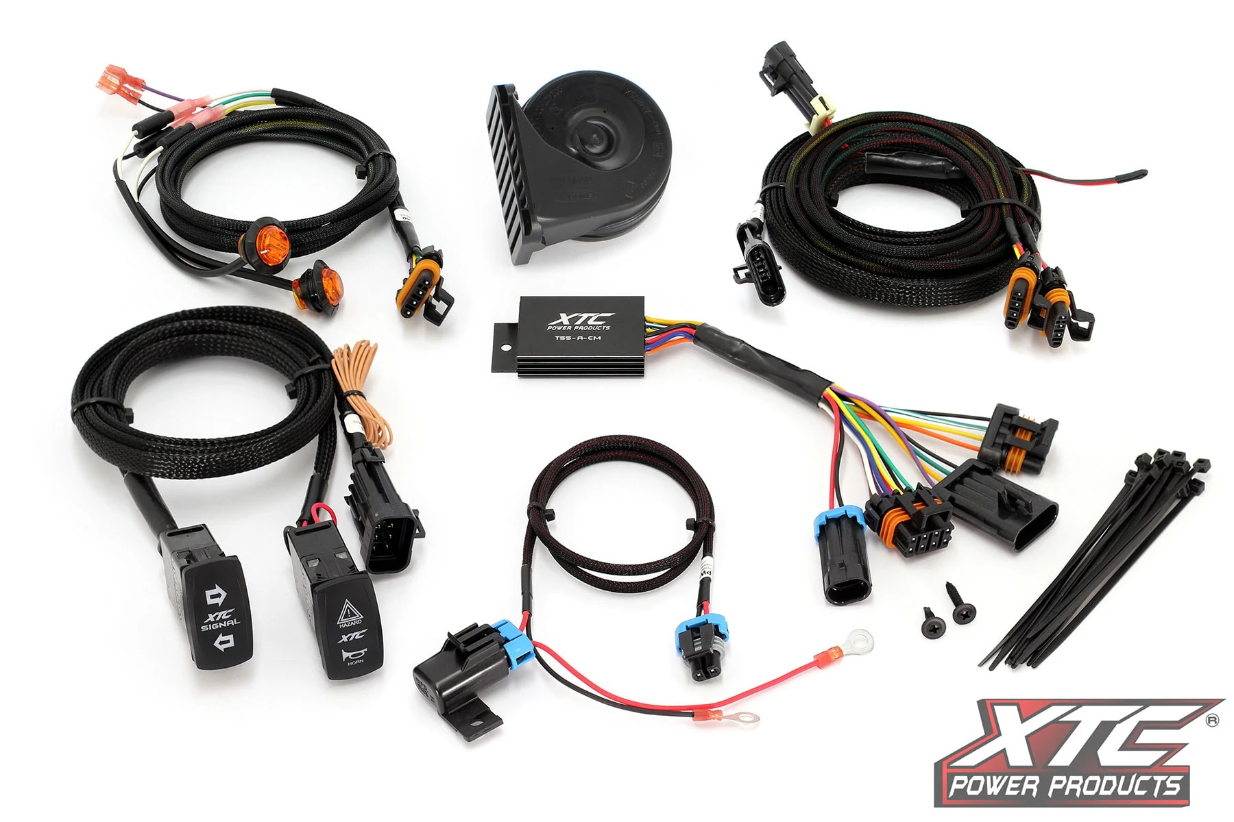 XTC Power Products XTC Polaris RZR XP 1000 2014 Self-Canceling Turn Signal System With Horn
