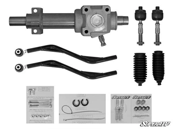 SuperATV Can-Am Maverick Rackboss Heavy Duty Rack And Pinion - Image 8