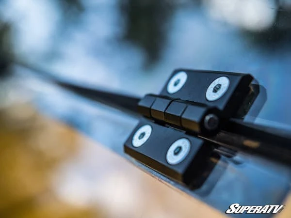 SuperATV Can-Am Commander Scratch Resistant Flip Down Windshield - Image 5