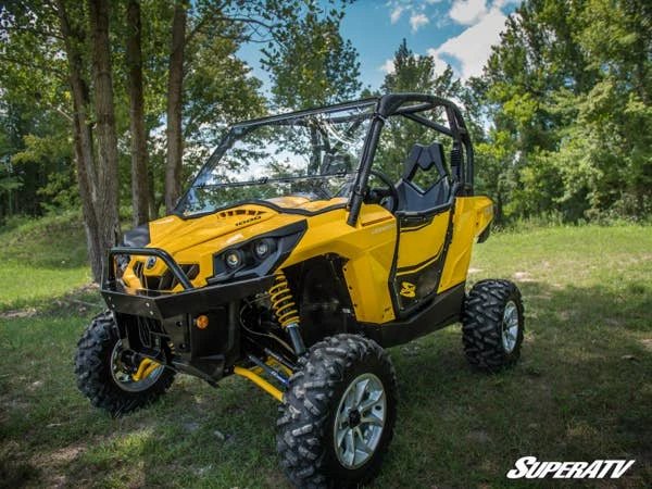 SuperATV Can-Am Commander Scratch Resistant Flip Down Windshield - Image 6