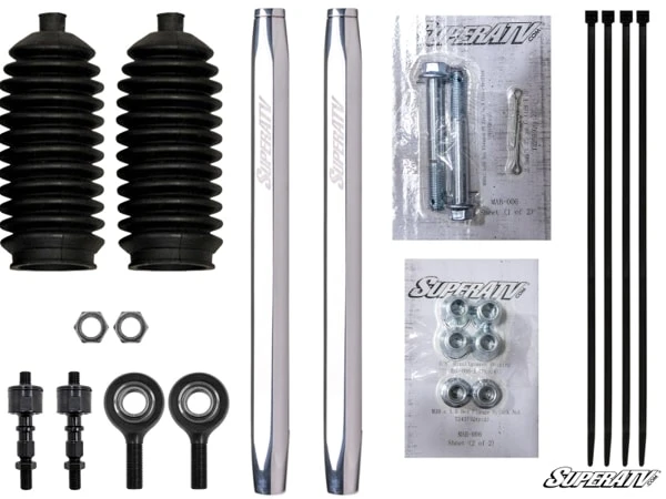 SuperATV Can-Am Defender Billet Aluminum Hex Tie Rod Kit - Image 4