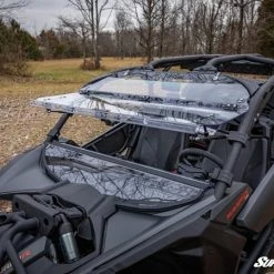 SuperATV Can-Am Maverick X3 Flip Windshield -Zrp Store can am maverick x3 flip windshield a 8 2