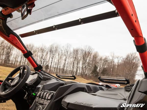SuperATV Can-Am Maverick X3 Vented Full Windshield - Image 5