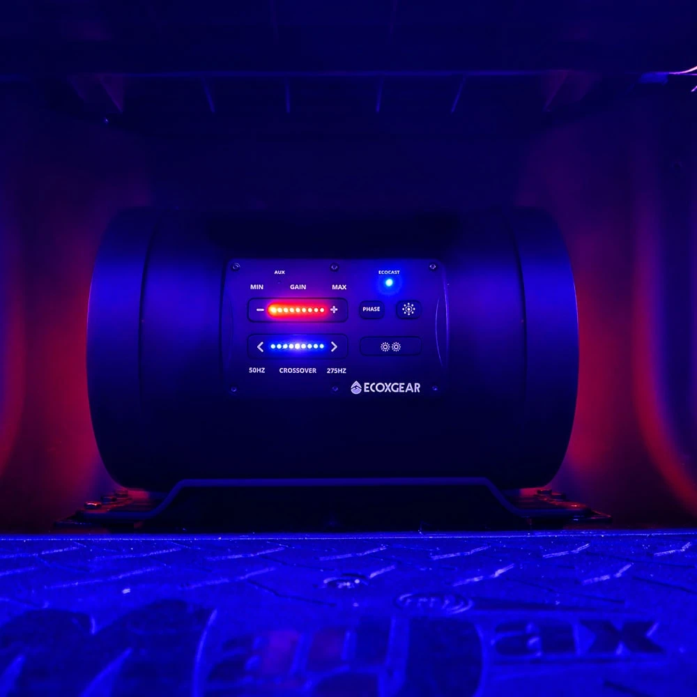 EcoXGear SoundExtreme ES08 Powersports Sealed Powered 8" Subwoofer Tube - Image 6