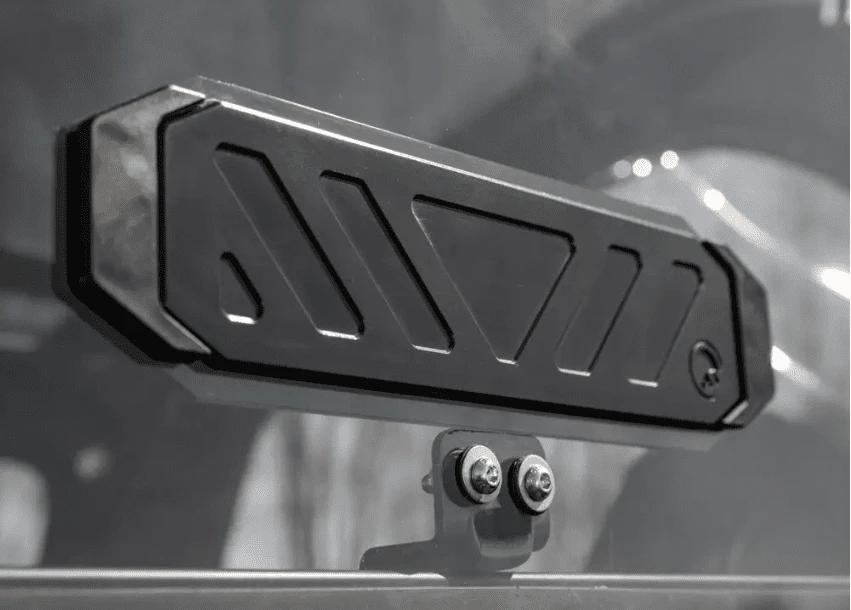 SuperATV Polaris General 1000 Rear Vented Windshield - Image 5