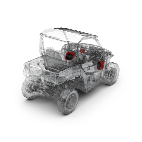 Rockford Fosgate® Rockford Fosgate Stage 2 Audio Kit - Polaris General - Image 3