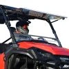 SuperATV Honda Pioneer 1000 Scratch-Resistant Flip Windshield