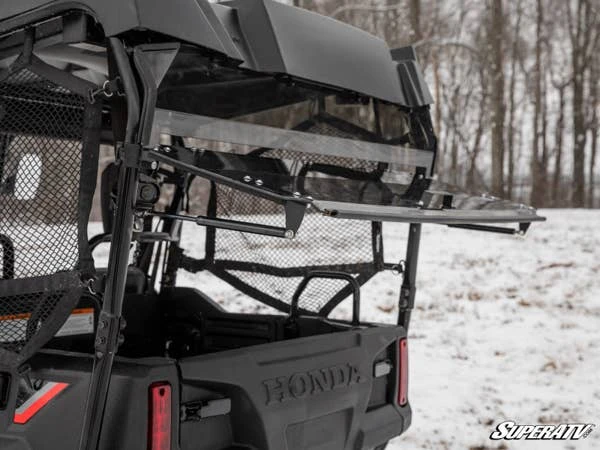 SuperATV Honda Pioneer 700-4 Rear Windshield - Image 4