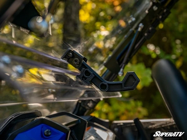 SuperATV Honda Talon 1000 Scratch Resistant Flip Windshield - Image 5