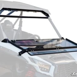 SuperATV Kawasaki Teryx KRX 1000 Scratch Resistant Flip Down Windshield