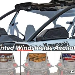 SuperATV Kawasaki Teryx KRX 1000 Rear Windshield