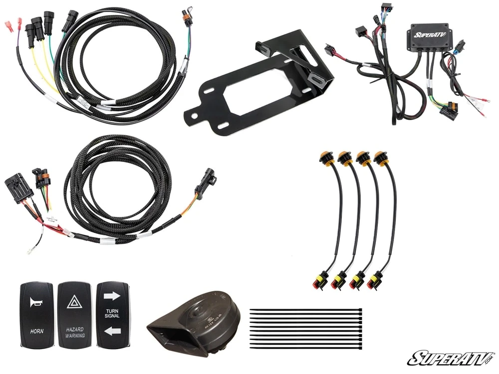 SuperATV Kawasaki Teryx 4 Plug & Play Turn Signal Kit
