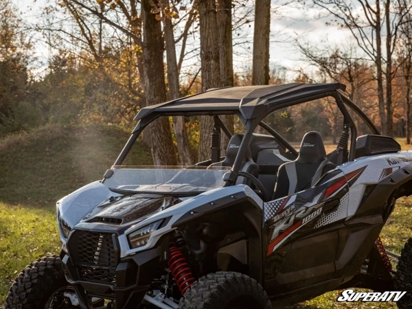 SuperATV Kawasaki Teryx KRX 1000 Half Windshield - Image 4