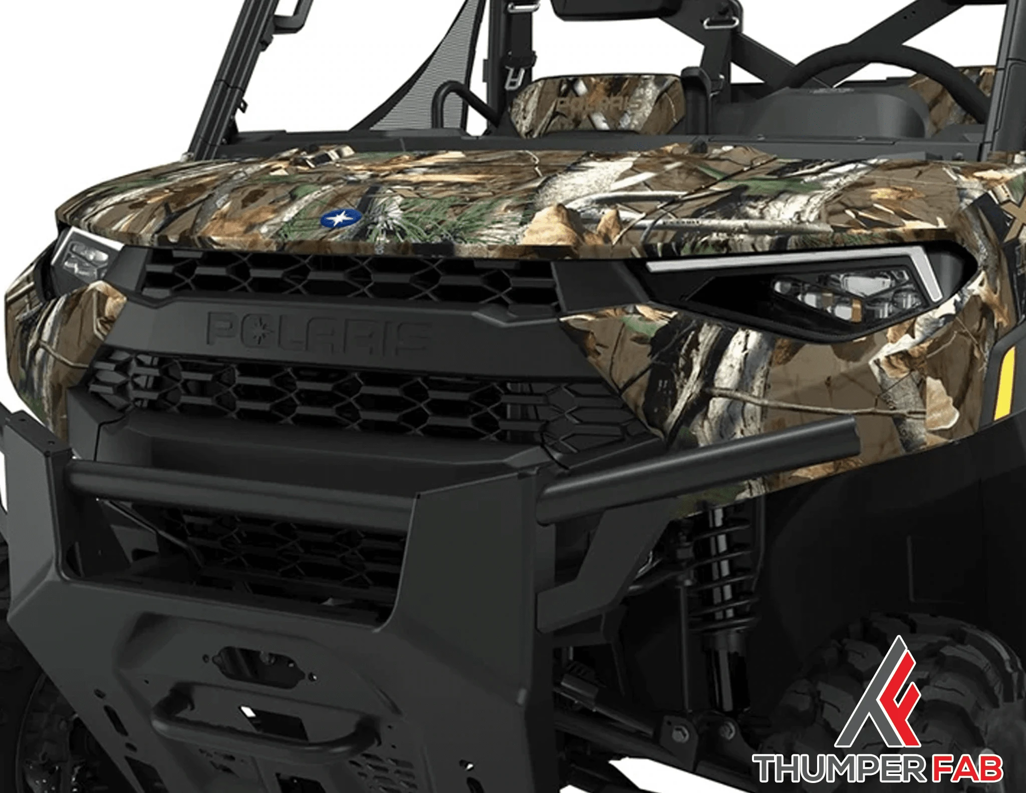 Thumper Fab Polaris Ranger LED Headlight Kit - Image 3