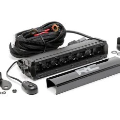 Rough Country Black Series LED 8" Single Row Light Bar