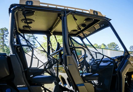 Thumper Fab Ranger Crew Level 3 Aluminum Roof With Rockford Fosgate Audio With Subwoofer And 360 Light Package - Image 8