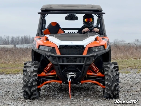 SuperATV Polaris General Scratch Resistant Flip Windshield - Image 5