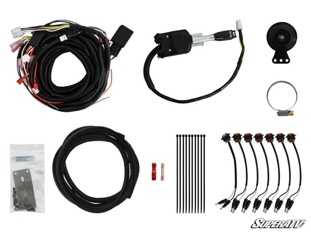 SuperATV Polaris Ranger XP 1000 Plug & Play Turn Signal Kit