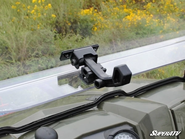 SuperATV Polaris Ranger 800 Scratch Resistant Flip Windshield - Image 4