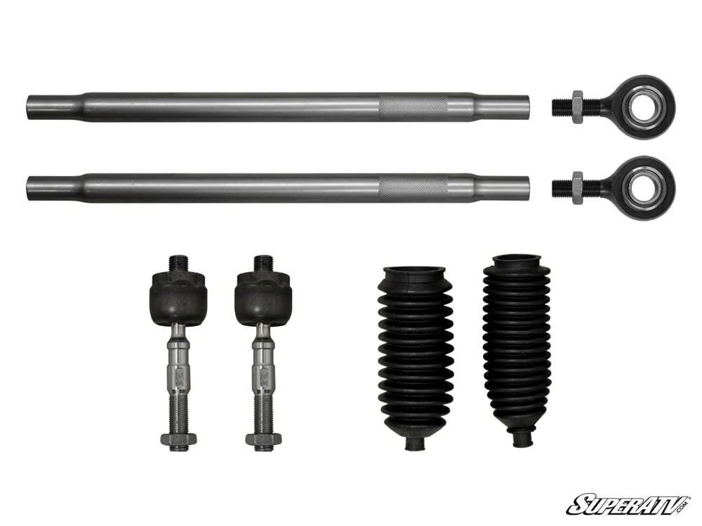 SuperATV Polaris RZR XP Turbo Heavy Duty Tie Rod Kit