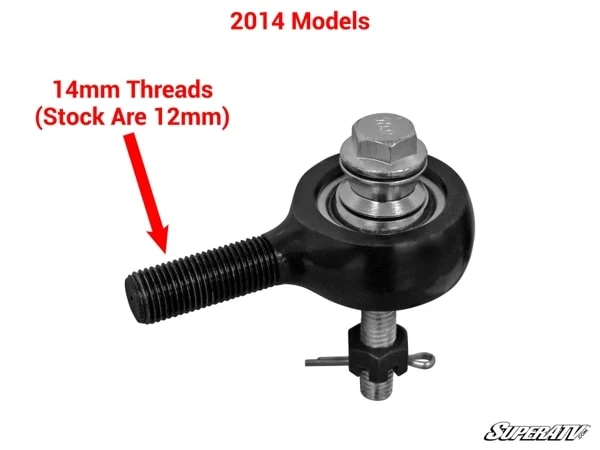 SuperATV Polaris RZR XP Turbo RackBoss Heavy Duty Rack & Pinion - Image 2