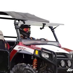 SuperATV Polaris RZR 570/800/900 Scratch Resistant Flip Windshield