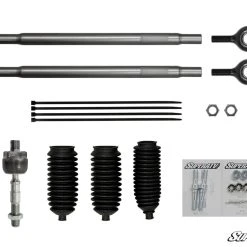 SuperATV Polaris RZR XP Turbo S Heavy Duty Tie Rod Kit