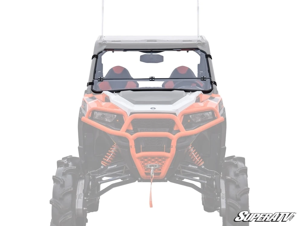 SuperATV Scratch Resistant Flip Down Windshield