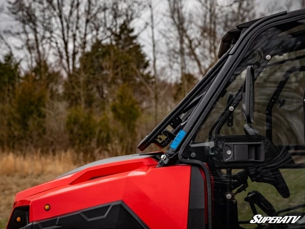 SuperATV Polaris General Scratch Resistant Flip Windshield - Image 7