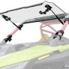 SuperATV Polaris RZR Pro R Scratch-Resistant Flip Windshield