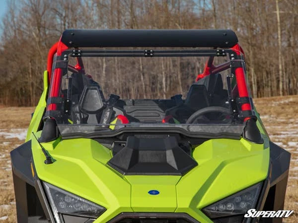 SuperATV Polaris RZR Pro R Scratch-Resistant Flip Windshield - Image 4