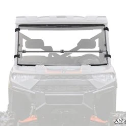 SuperATV Polaris Ranger XP 1000 Scratch Resistant Flip Down Windshield
