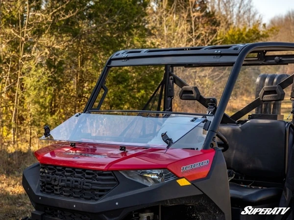 SuperATV Polaris Ranger XP 1000 3-IN-1 Windshield - Image 4
