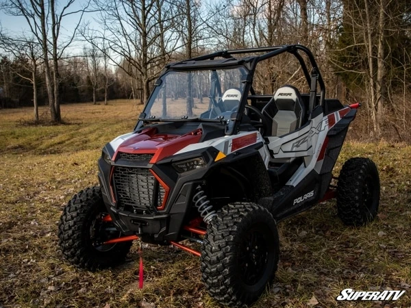 SuperATV Polaris RZR XP 1000 Vented Full Windshield - Image 2